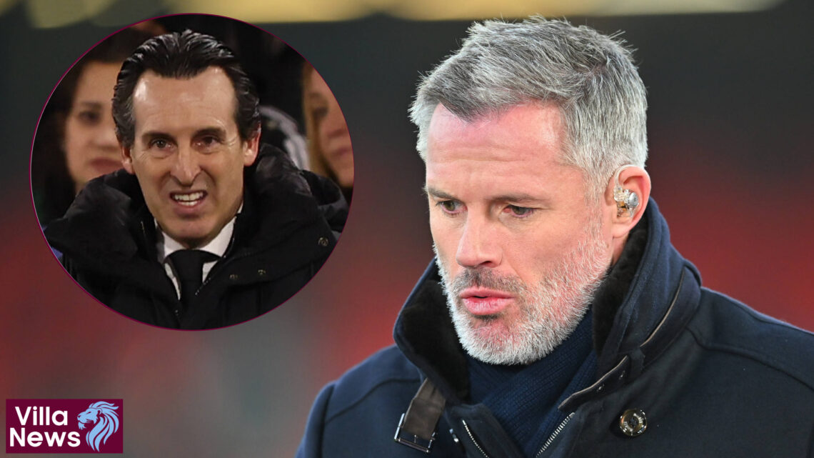 Jamie Carragher, Unai Emery