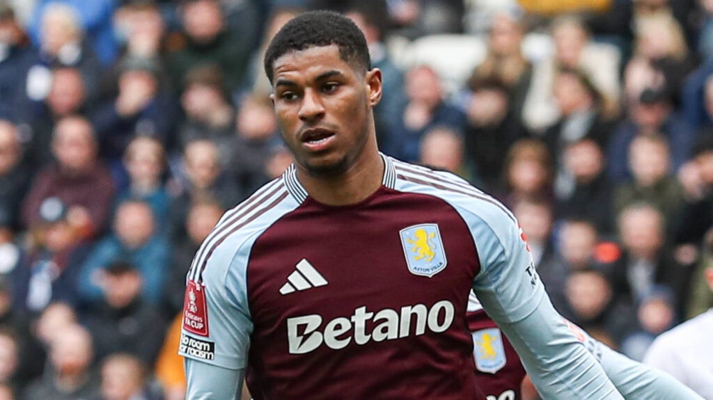 Marcus Rashford Aston Villa