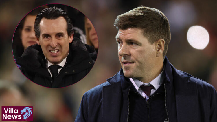 Steven Gerrard, Unai Emery