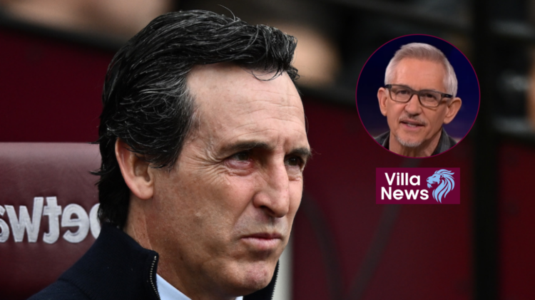 Unai Emery, Aston Villa, Gary Lineker
