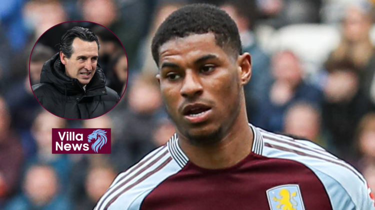 Unai Emery, Marcus Rashford, Aston Villa