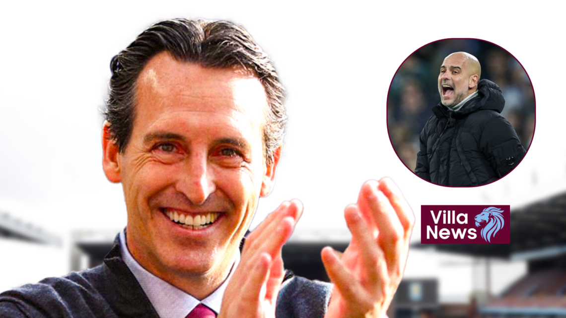 Unai Emery, Pep Guardiola, Aston Villa