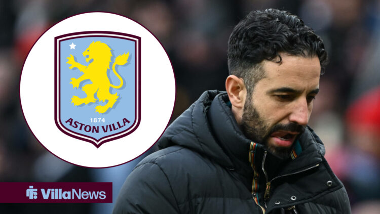 Aston Villa and Manchester United manager Ruben Amorim