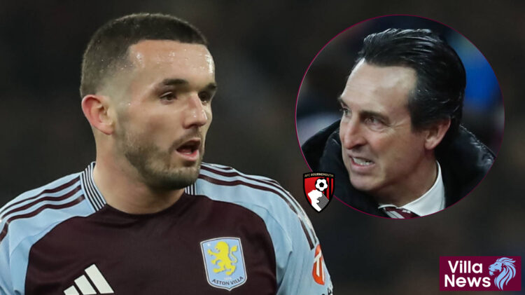 Aston Villa Bournemouth John McGinn Unai Emery