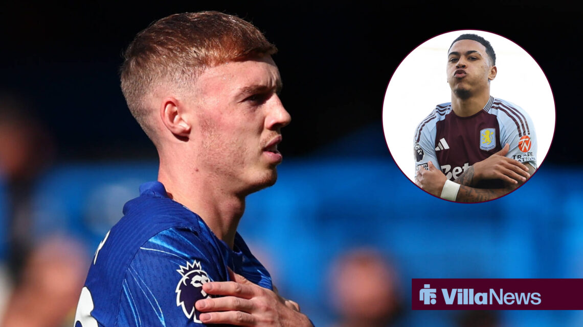 Aston Villa Chelsea Cole Palmer Morgan Rogers