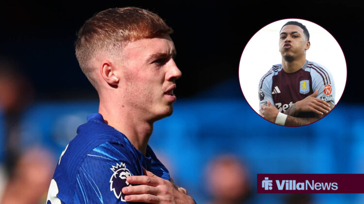 Aston Villa Chelsea Cole Palmer Morgan Rogers