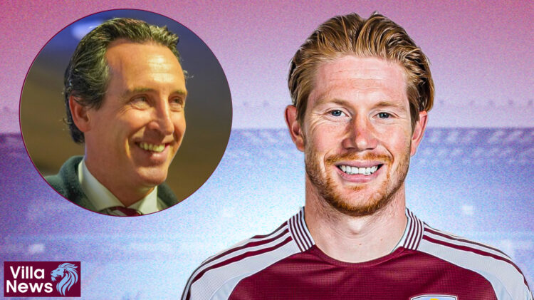 Aston Villa Kevin De Bruyne Unai Emery