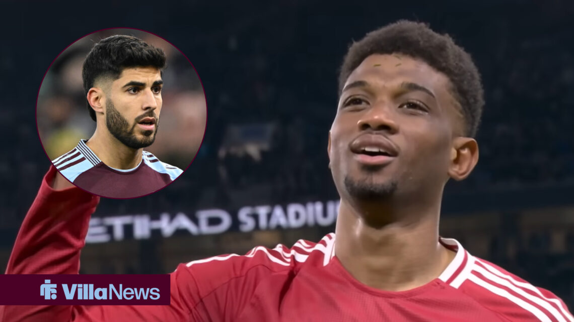 Aston Villa Manchester United Amad Diallo Marco Asensio