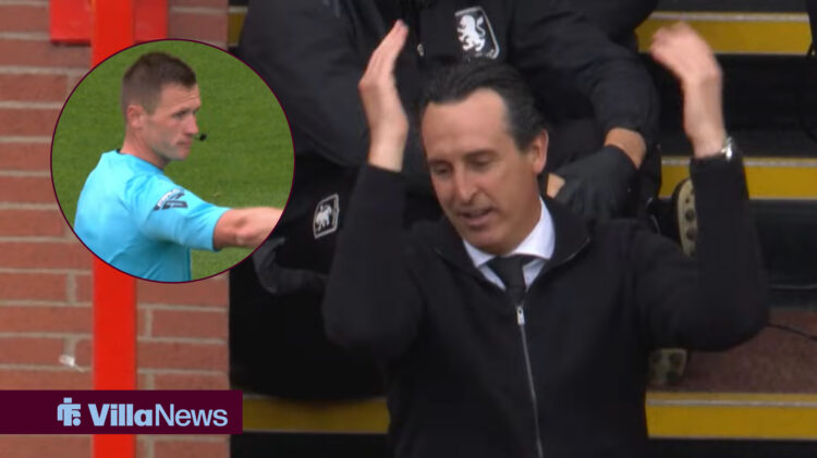 Aston Villa Manchester United Unai Emery Thomas Bramall