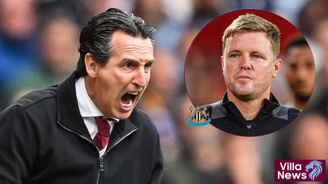 Aston Villa Newcastle United Unai Emery Eddie Howe