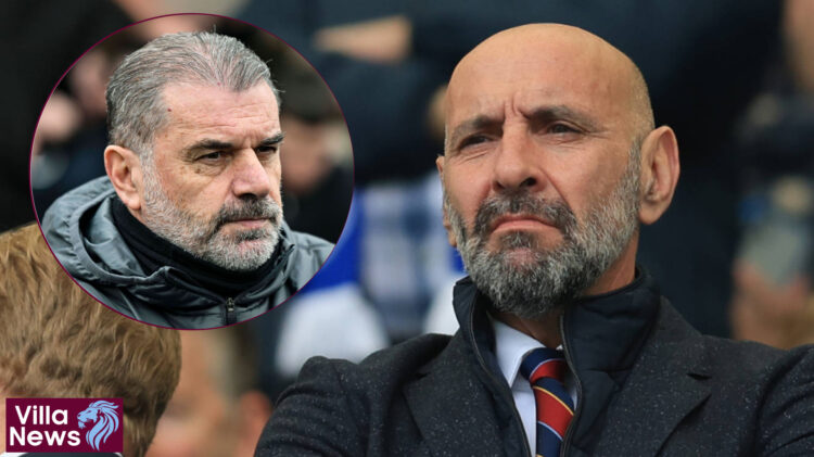 Aston Villa Tottenham Monchi Ange Postecoglou