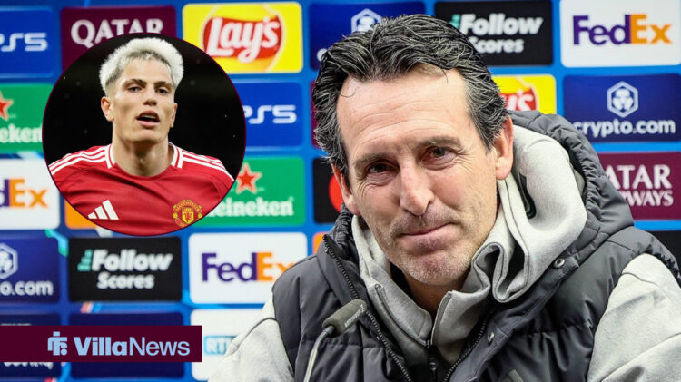 Aston Villa Unai Emery Alejandro Garnacho