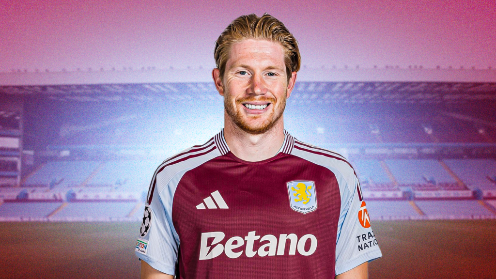 Aston Villa Kevin De Bruyne