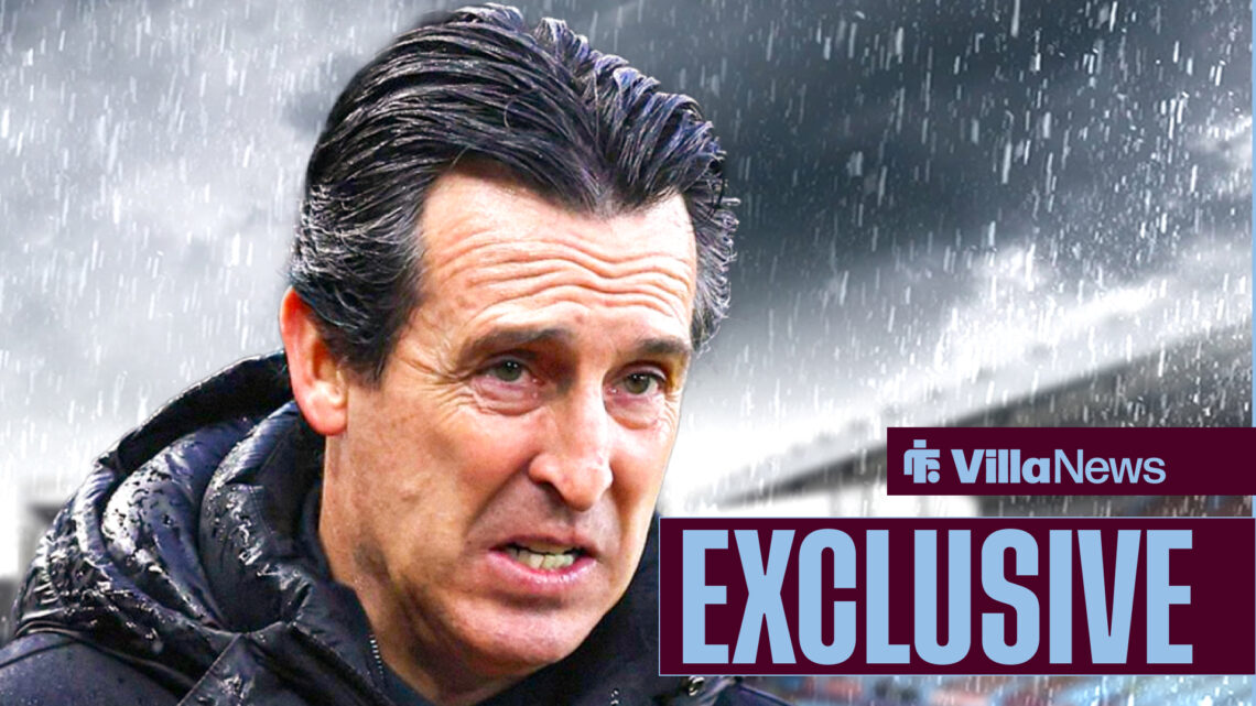 Unai Emery could be forced to sell an Aston Villa star.