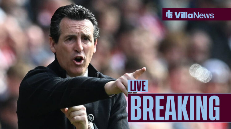 Unai Emery Aston Villa