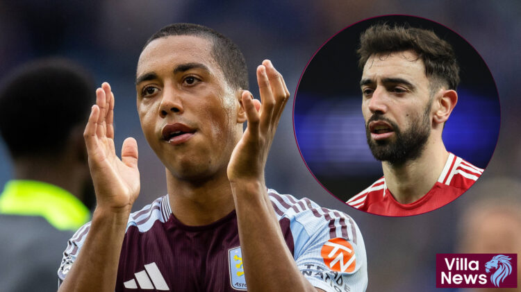 Youri Tielemans and Bruno Fernandes
