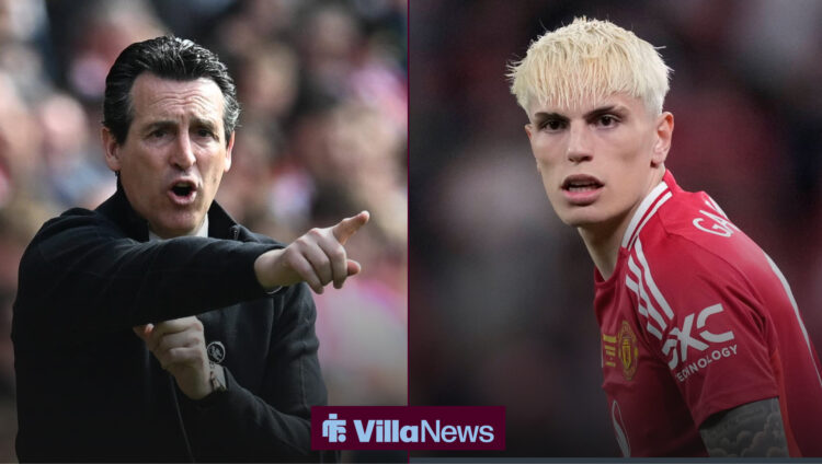 Alejandro Garnacho and Unai Emery