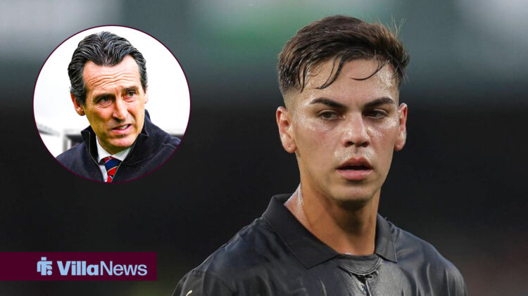 Aston Villa Enzo Barrenechea Unai Emery