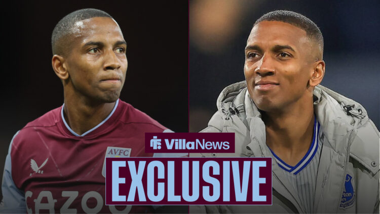 Aston Villa Everton Ashley Young