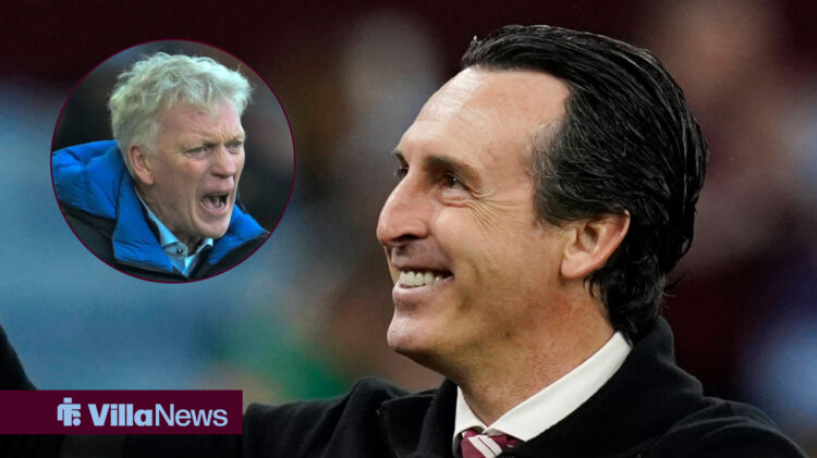 Aston Villa Everton David Moyes Unai Emery
