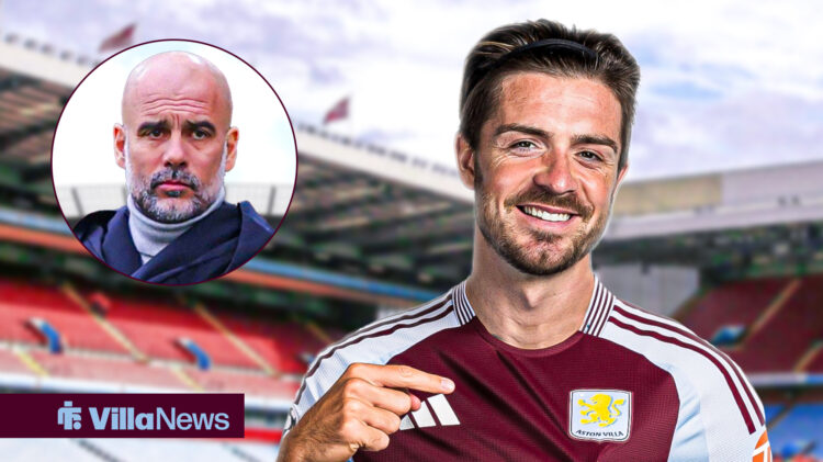 Aston Villa Manchester City Jack Grealish Pep Guardiola