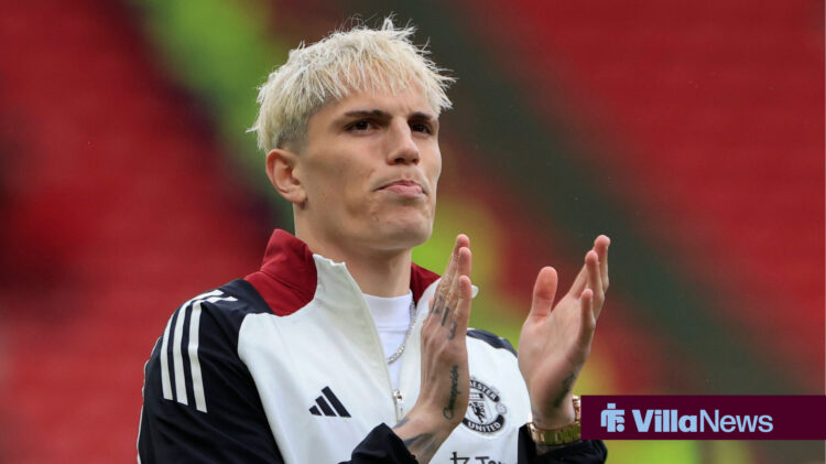 Aston Villa Manchester United Alejandro Garnacho