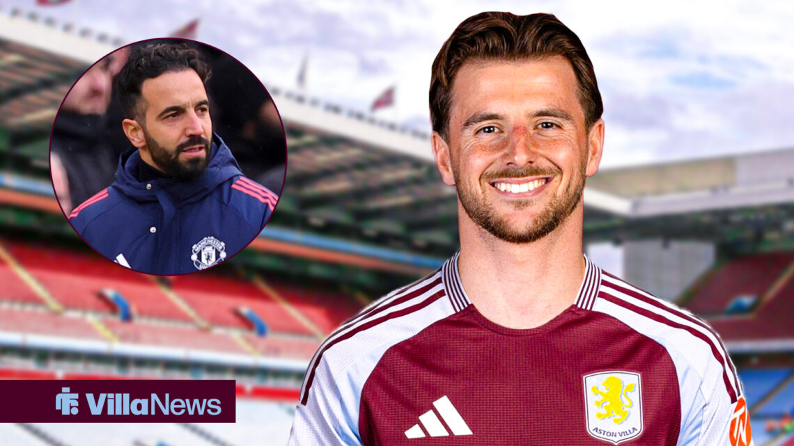 Aston Villa Manchester United Mason Mount Ruben Amorim