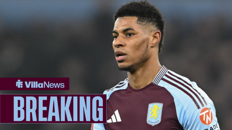 Aston Villa Marcus Rashford