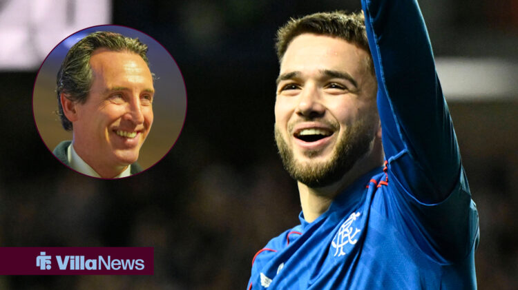 Aston Villa Rangers Nico Raskin Unai Emery