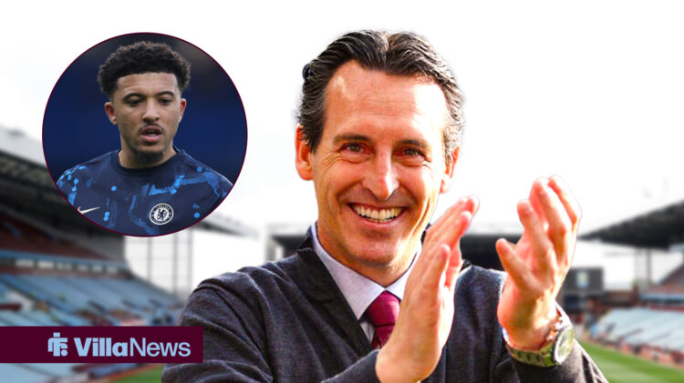Jadon Sancho has been linked with Aston Villa