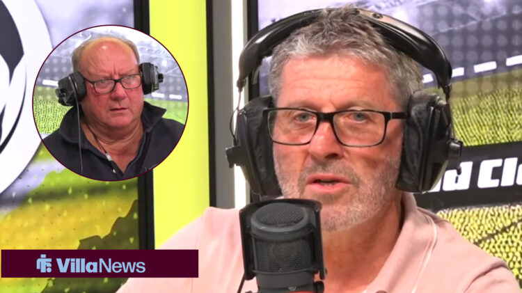 Alan Brazil was stunned by former Aston Villa star Andy Townsend.