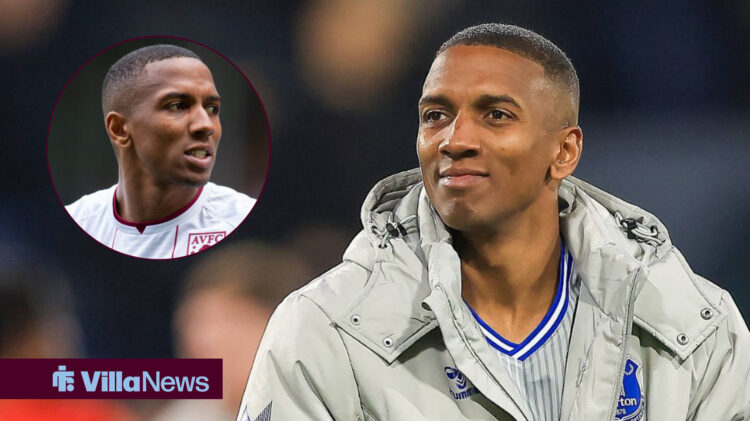 Aston Villa Everton Ashley Young