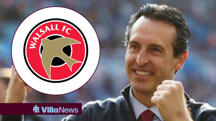 Aston Villa Walsall Unai Emery