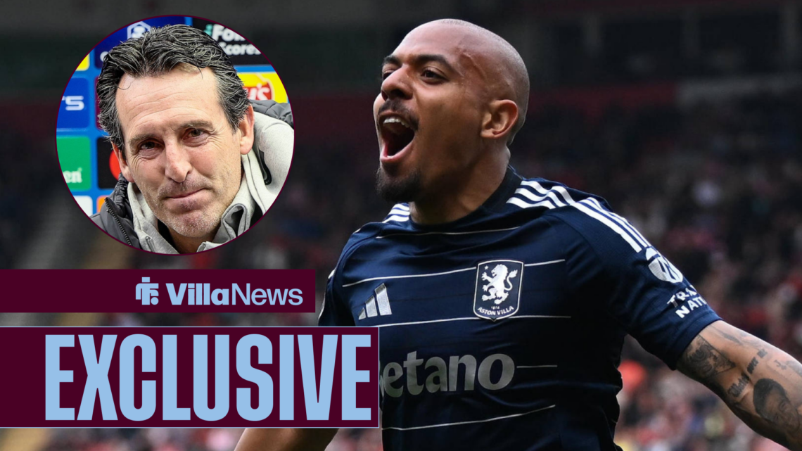 Donyell Malen looks set to remain at Aston Villa.