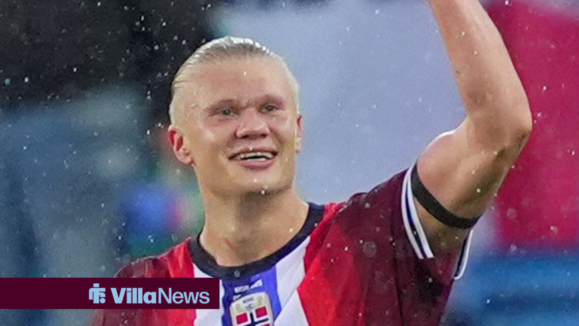 Erling Haaland, Aston Villa