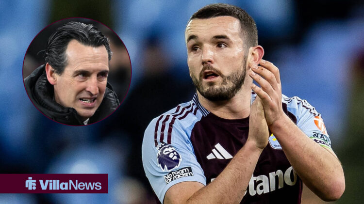John McGinn, Unai Emery, Aston Villa.