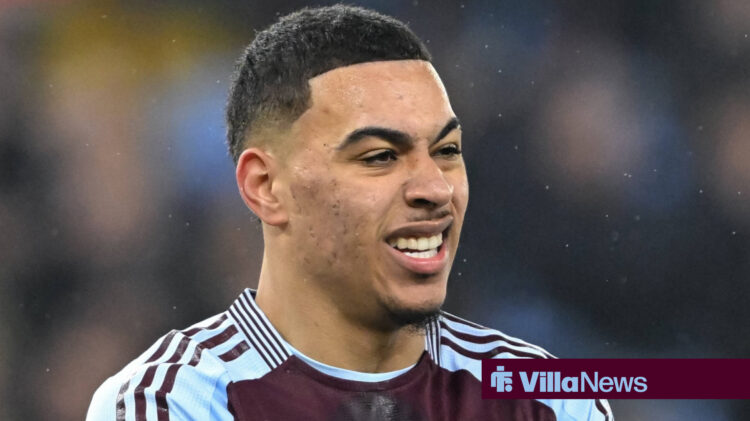 Morgan Rogers in action for Aston Villa