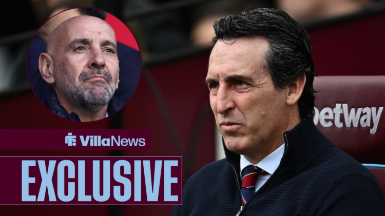 Unai Emery, Monchi, Aston Villa.