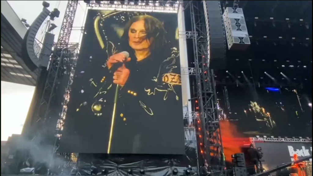 Ozzy Osbourne Black Sabbath Villa Park