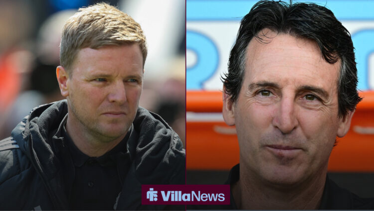 Eddie Howe and Unai Emery