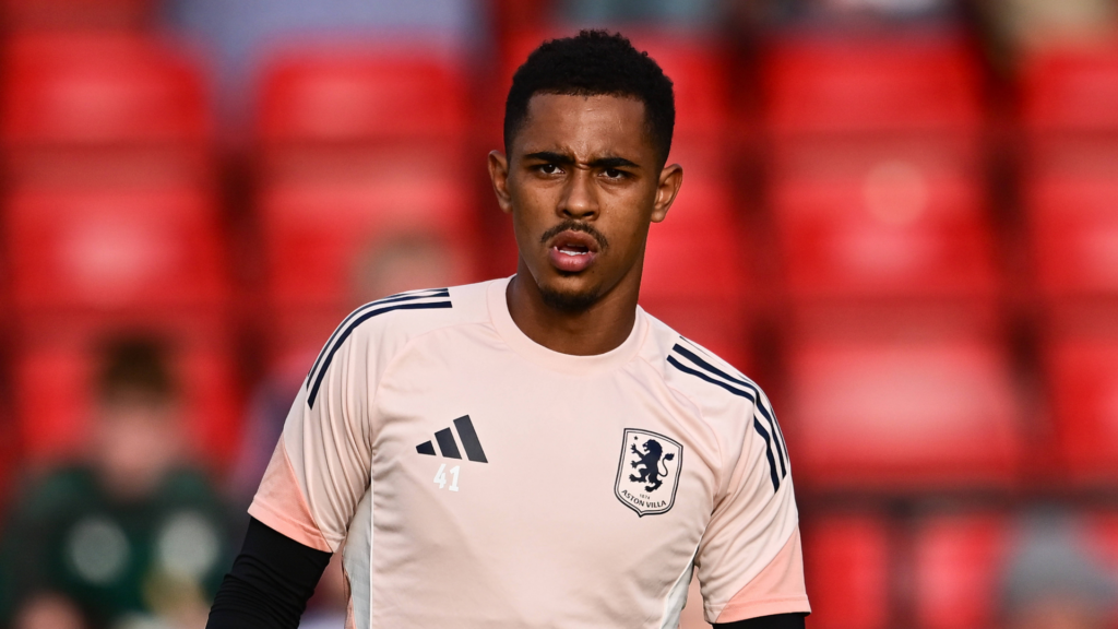 Aston Villa midfielder Jacob Ramsey