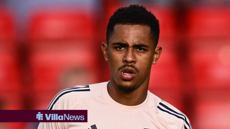 Jacob Ramsey in action for Aston Villa