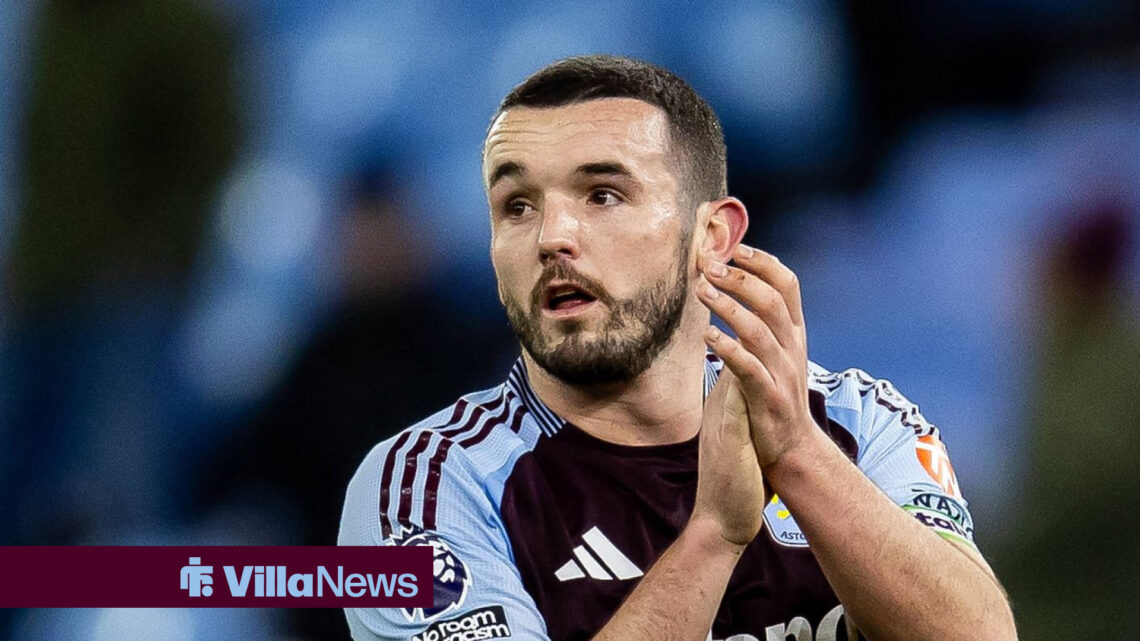 John McGinn claps Aston Villa fans