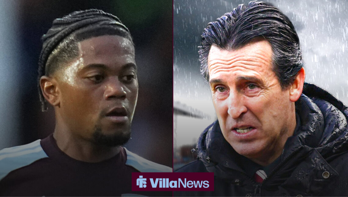 Leon Bailey and Unai Emery