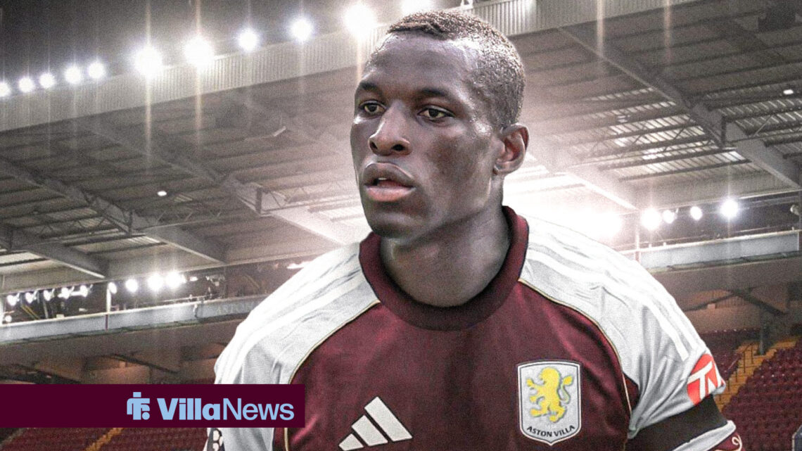 Nicolas Jackson in an Aston Villa kit