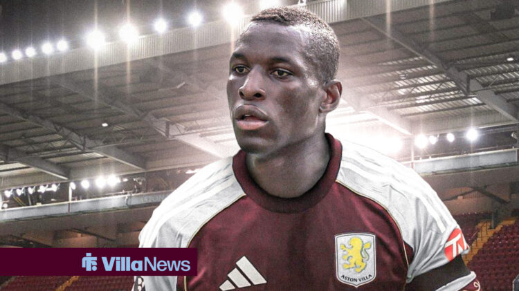 Nicolas Jackson in an Aston Villa kit