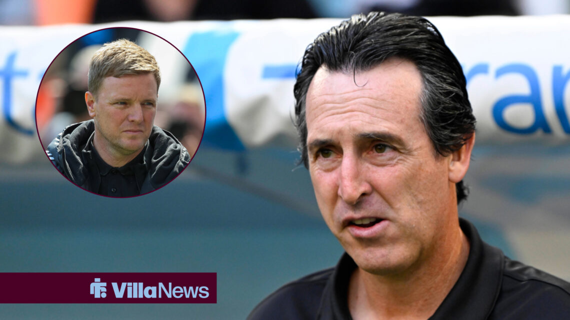 Unai Emery Eddie Howe