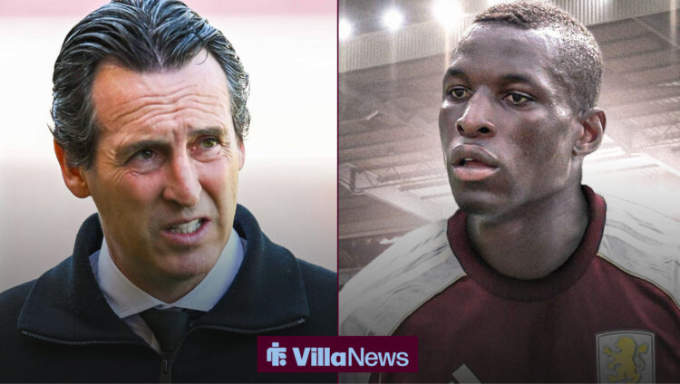 Unai Emery anxious as Nicolas Jackson looks on