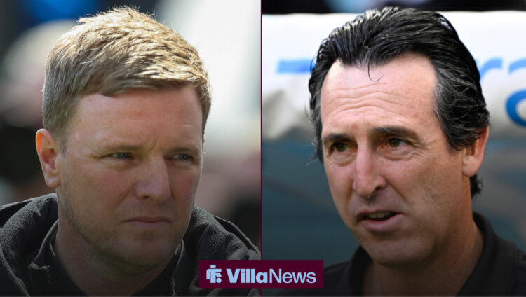 Eddie Howe and Unai Emery