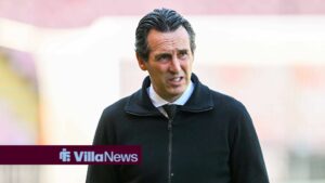 Aston Villa manager Unai Emery